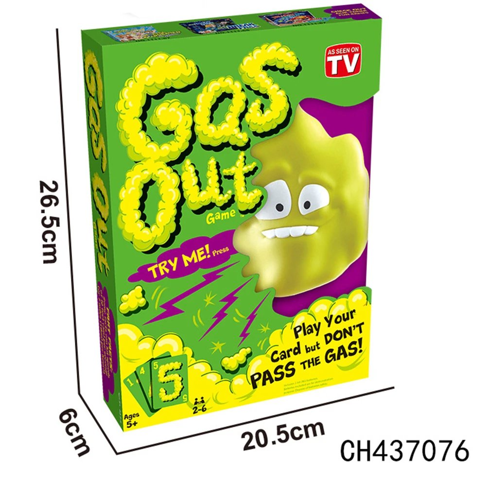 

Funny Fart Gas Out Guster Toy Joke Tricky Multiplayer Interactive Board Game Family Party Game Card Kill Time Toy For Kid