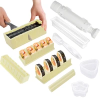 sushi maker equipment kitjapanese rice ball cake roll mold sushi multifunctional mould making sushi tools kitchen diy set