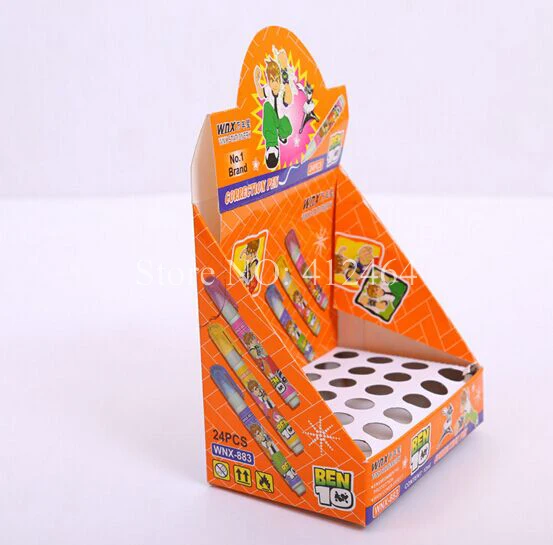 Рекламный розничный шаблон картонный счетчик картонная коробка дисплея на заказ