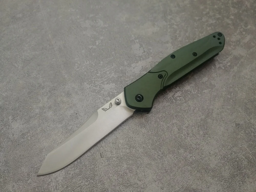 940Satin Grady Fung копия BM Axis 940 складной нож Armygreen алюминиевая ручка с S30V стальным лезвием карманный нож Тактический походный EDC инструмент - Цвет: 940Satin