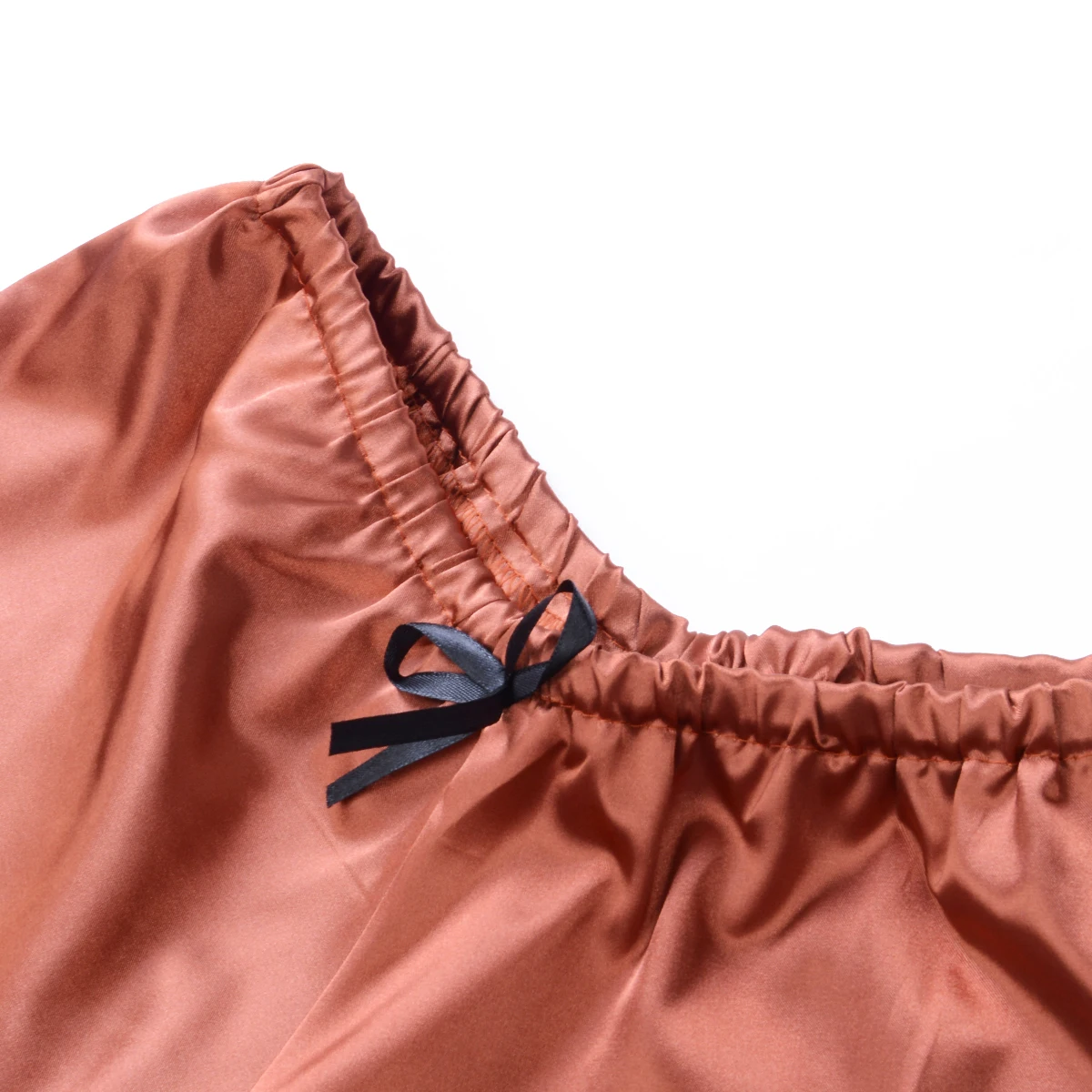 

2Pcs/Sets Pajama Sets Sexy Women Lingerie Silk Satin Lace Sleepwear Bra Camisole+Shorts Pajama Set Ladies Sleeveless Nightgown