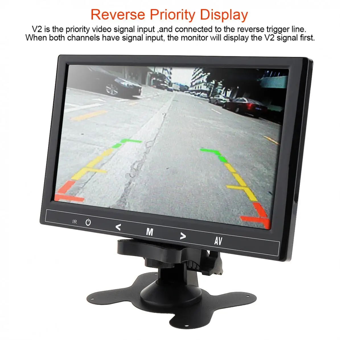 9 Inch HD IPS 1024*600 TFT LCD Color Multifunction Car Headrest Monitor HDMI / VGA AV Wireless Mobile Phone Mirror Link | Автомобили и