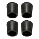 4 шт., резиновые наконечники для защиты от царапин, 16 мм, 19 мм, 22 мм, 25 мм, 32 мм, 40 мм, 50 мм