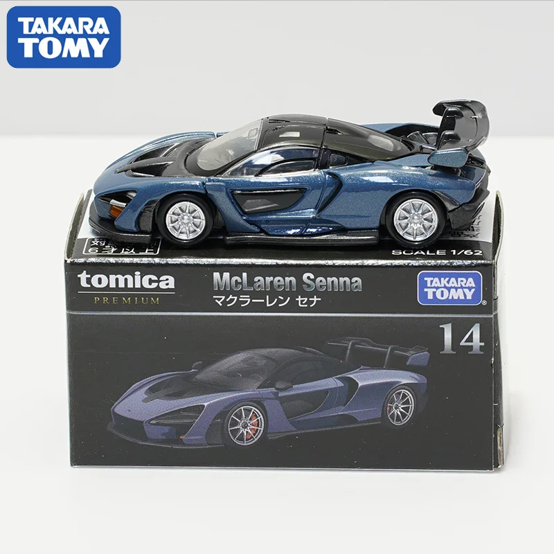 

Такара томия томика Премиум 1:62 McLaren Senna литая модель автомобиля под давлением из сплава миниатюрные машинки TP14 игрушки для детей