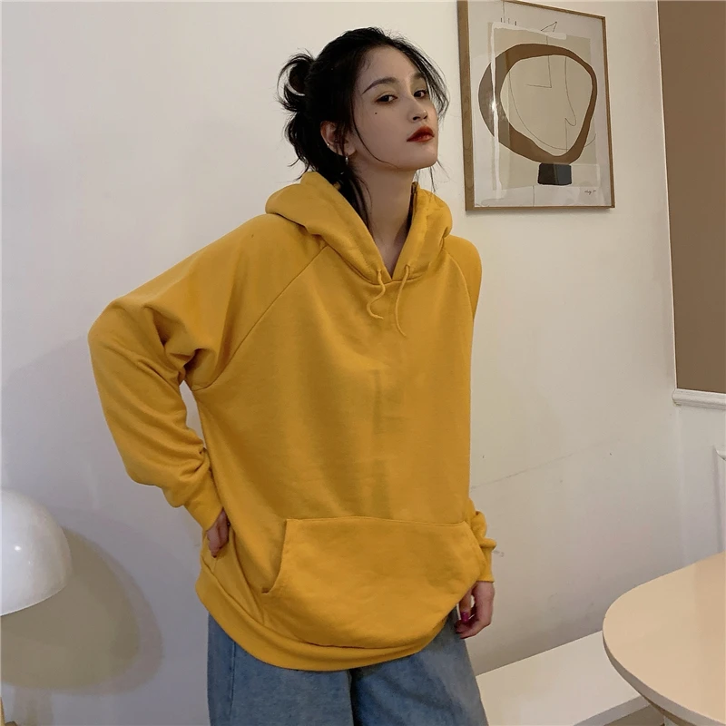 Women Sweetshirts Kawaii Clothes Sweatshirt Women Korean Fashion Oversized Hoodie Autumn Winter Women Pullovers Harajuku Hoodie