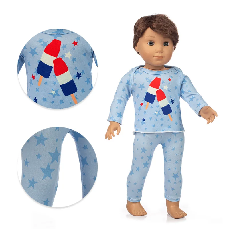 

Ice cream Set fits for American18" boy doll alexander doll Clothes baby gift