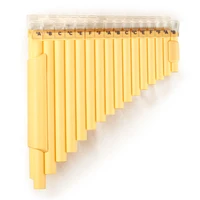 new arrival double pipes 32 notes g key abs plastic woodwind musical instrument left hand pan pipe