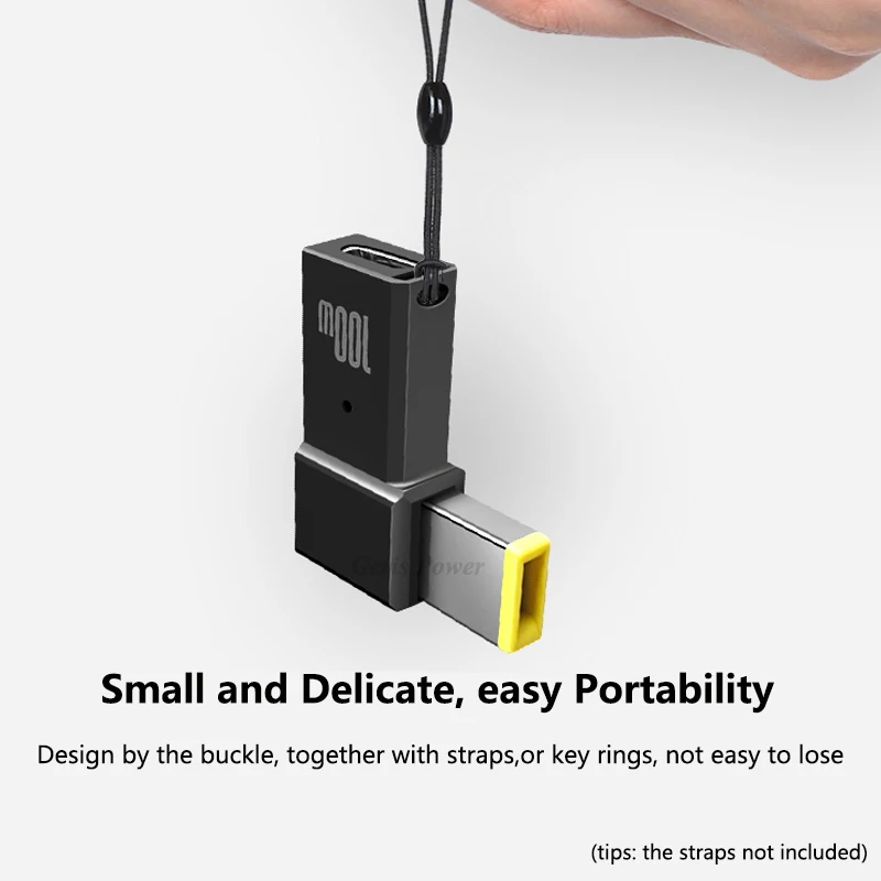 Универсальный адаптер питания постоянного тока для ноутбука 100 Вт Тип C разъем