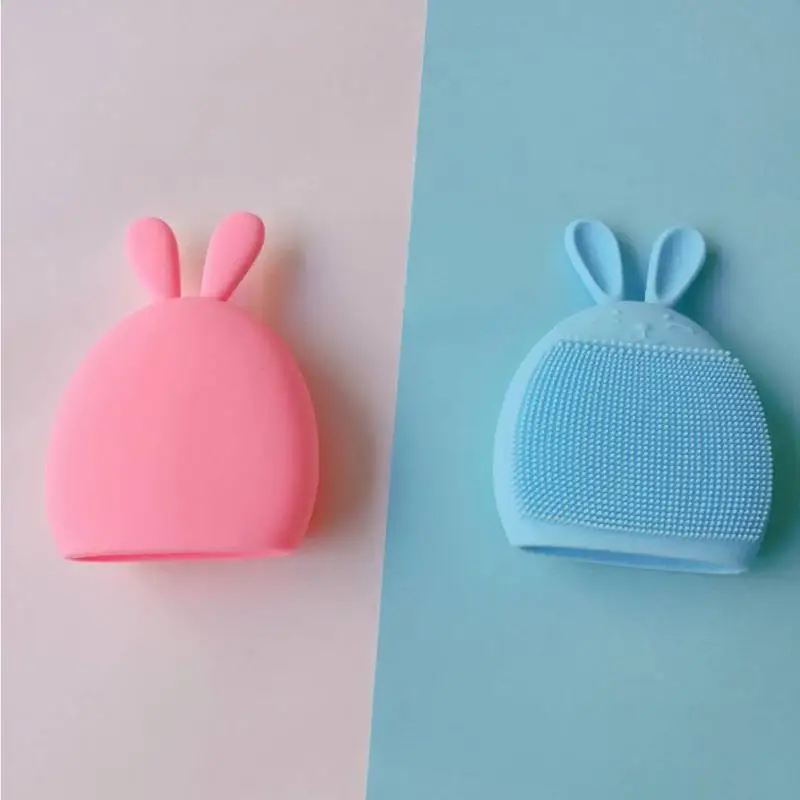 

Силиконовая щетка для чистки лица, с изображением кролика, 1 шт.