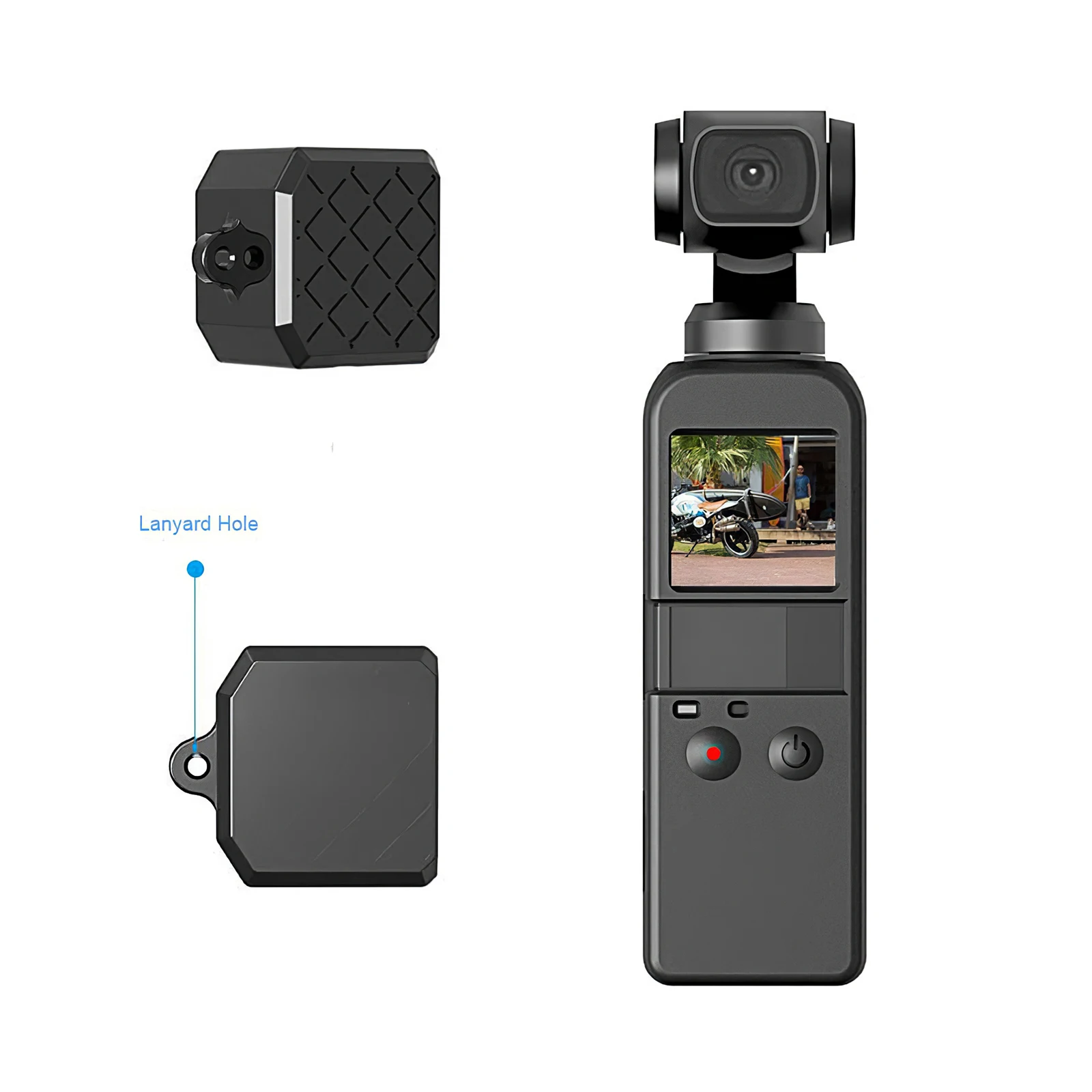 

Карданный силиконовый чехол защитный чехол устойчивый к царапинам аксессуары для карманной камеры OSMO аксессуары силиконовый защитный чех...