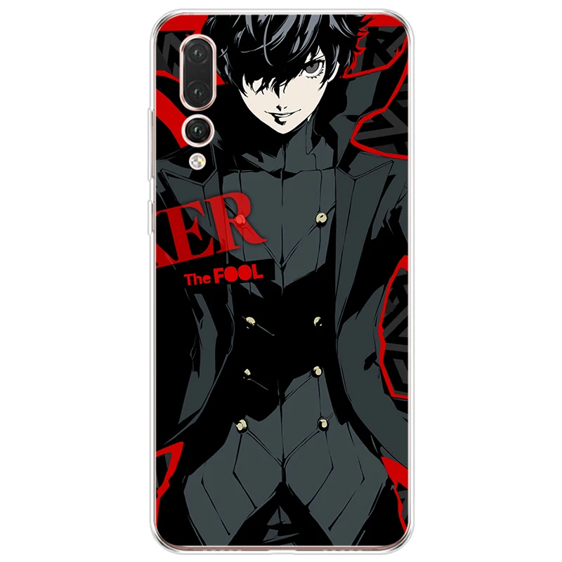 Силиконовый чехол для телефона Huawei P9 P10 P20 P30 lite PRO PLUS p5 P Persona 5 | Мобильные телефоны и