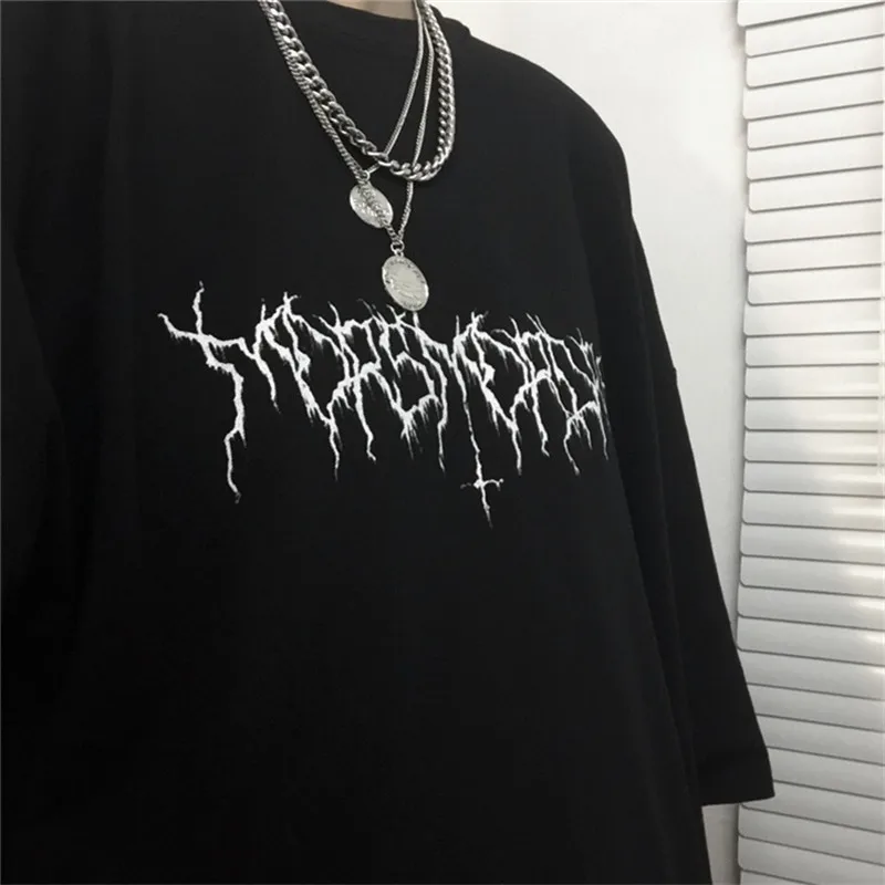 Lychee Harajuku Devil Star женская футболка с принтом руки, свободная женская футболка, летние футболки, круглый вырез, короткий рукав, женские футболки