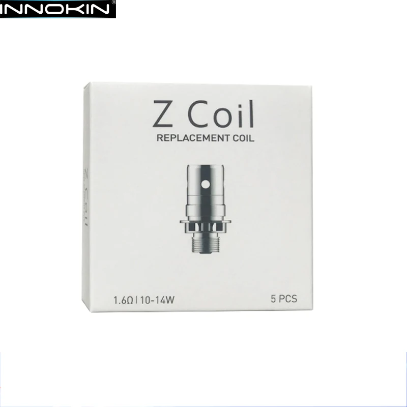 5pcs Original Innokin Zenith Coil Head 0.48ohm Plex3d 0.5ohm Plexus 0.8/1.2/1.6ohm For Innokin Zenith Zlide Tank Zenith Z Core