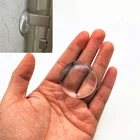 6 шт силиконовый дверной ограничитель стены заглушка для безопасности амортизатор мягкая резиновая для дверной ручки бампер, стену стикеры мебельная фурнитура