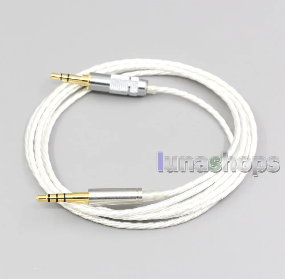 

LN006610 Hi-Res Silver Plated 7N OCC Earphone Cable For Audio Technica ATH-WS660BT WS990BT WS1100iS ATH-M50xBT SR50 SR50BT