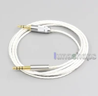 ln006610 hi res silver plated 7n occ earphone cable for denon ah mm400 ah mm300 ah mm200 beats solo2 solo3 shp9500