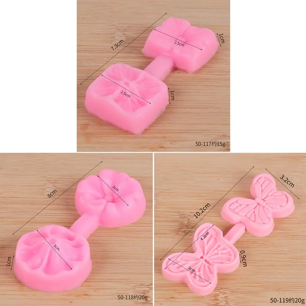 Силиконовая 3D форма для цветов листьев помадки|Наборы кондитерских насадок| |