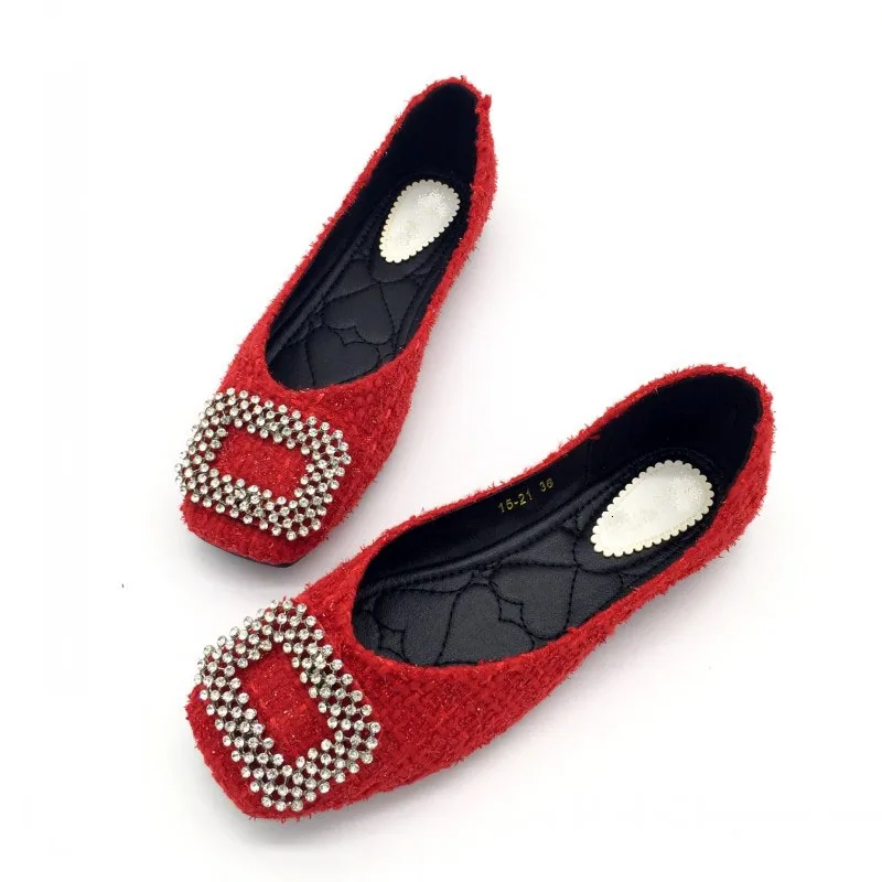 Женские туфли на плоской подошве с кристаллами|Обувь без каблука| |