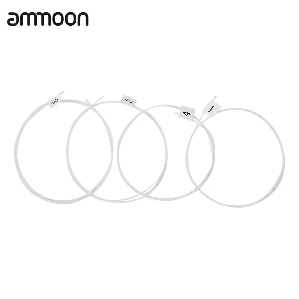 4 шт. струны для укулеле гитара ручной работы выполненная из красного строки