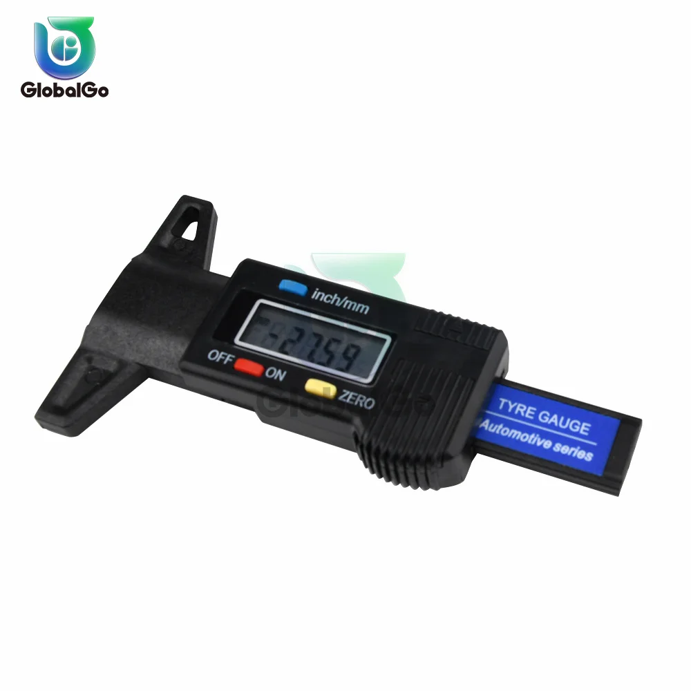 

Digital Car Tyre Tire Tread Depth Gauge Meter Measurer Tool Caliper Thickness Gauges Tread Brake Pad Shoe Tire Monitoring System