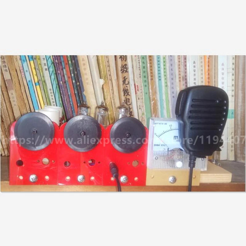 Электронная трубка с тремя лампами станция QRP электронная радио