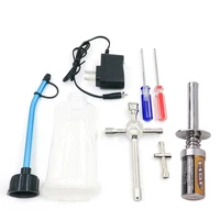 hsp 80141 rechargeable glow plug starter igniter ac charger ignition kit for gas nitro engine power 110 18 rc car engines