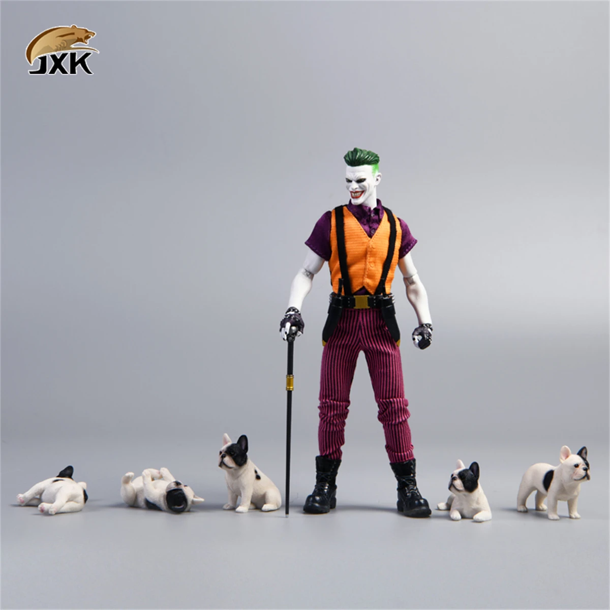 Мини-фигурка французского бульдога JXK 1/12 фигурка собаки Коллекционная модель