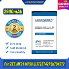 100% Оригинальный LOSONCOER 2900mAh Li3723T42P3h704572 Аккумулятор для ZTE MF91 MF90 MF90M для MTC 833F 831FT 4G WIFI маршрутизатор модем