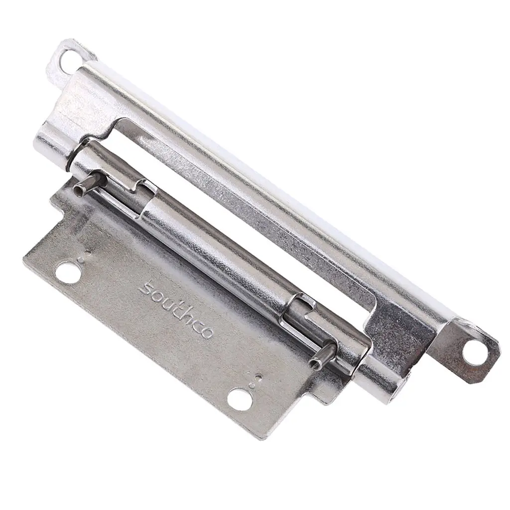

Door Gate Latch 4.7'', Stainless Steel Toilet Cupboard Sliding Lock