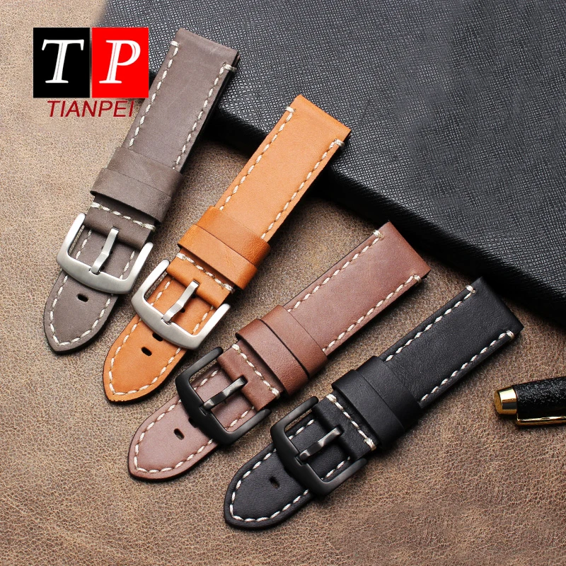 

Универсальный стиль, Воловья кожа, ремешок для часов tissot22мм, натуральная кожа, ремешок для часов, усовершенствованная Замена браслета, аксе...