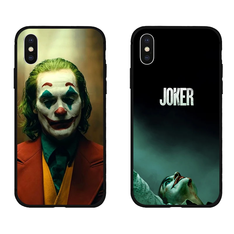 Joker Joaquin Phoenix мягкий силиконовый черный чехол для телефона iPhone11 pro 5s se 6 6s 7 8 plus X Xs XR MAX