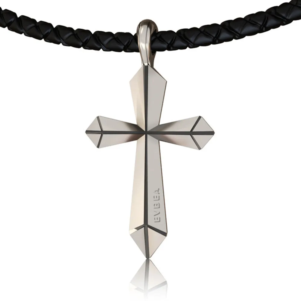 

Hot sale ins style men's cross necklace pendant hip hop necklace fashion personality jewelry men and women accessories