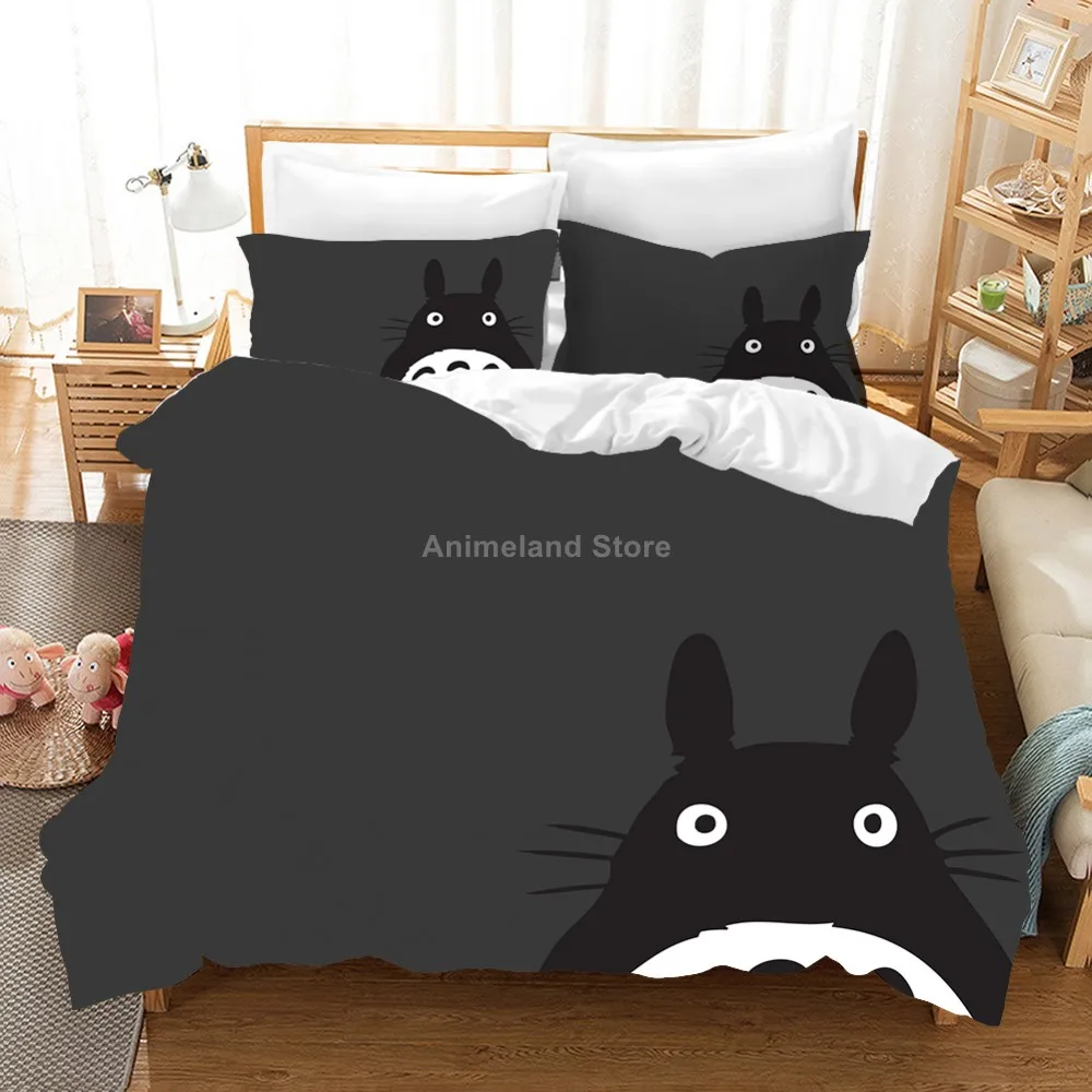 Комплект постельного белья Мой сосед Тоторо милый мультяшный детский домашний