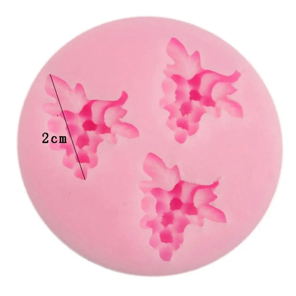 Силиконовая форма для тортов с виноградом 3d-формы поделок помадка инструменты