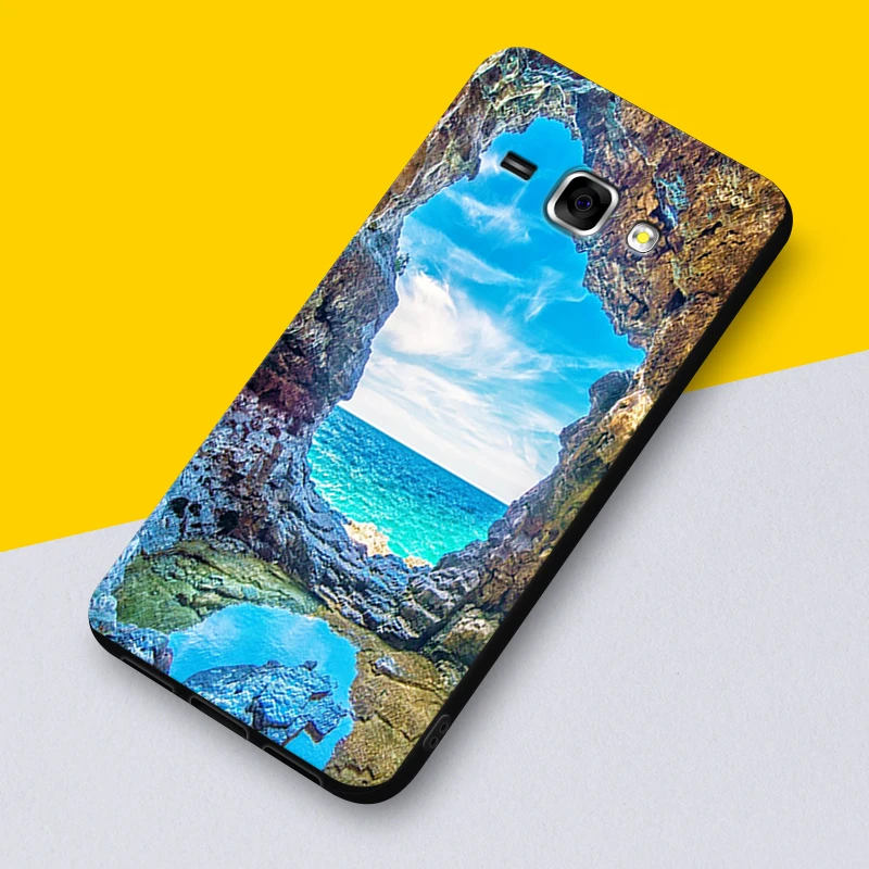 Мягкий силиконовый чехол для J1 2015 2016 2017 TPU мобильного телефона J310 задняя крышка