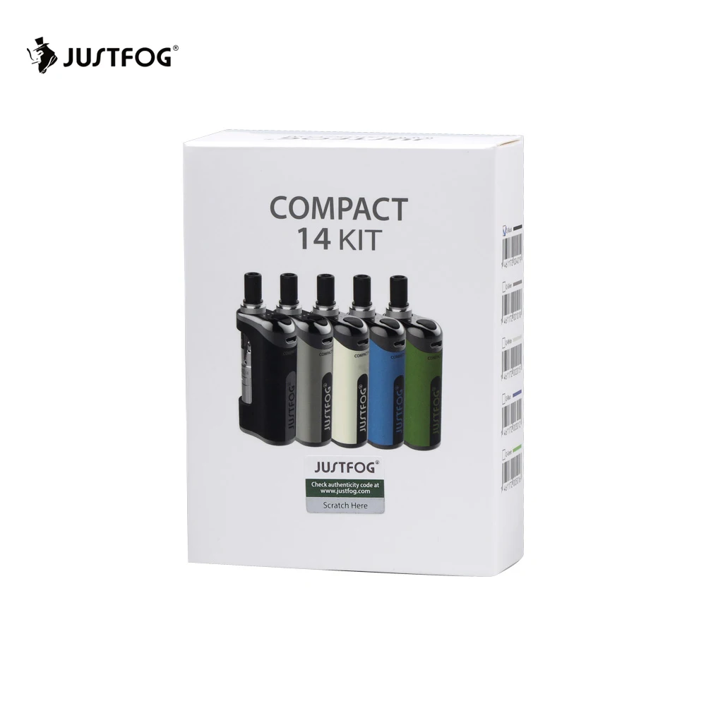 Оригинальный комплект JustFog Compact 14 встроенный аккумулятор 1500 мА/ч с