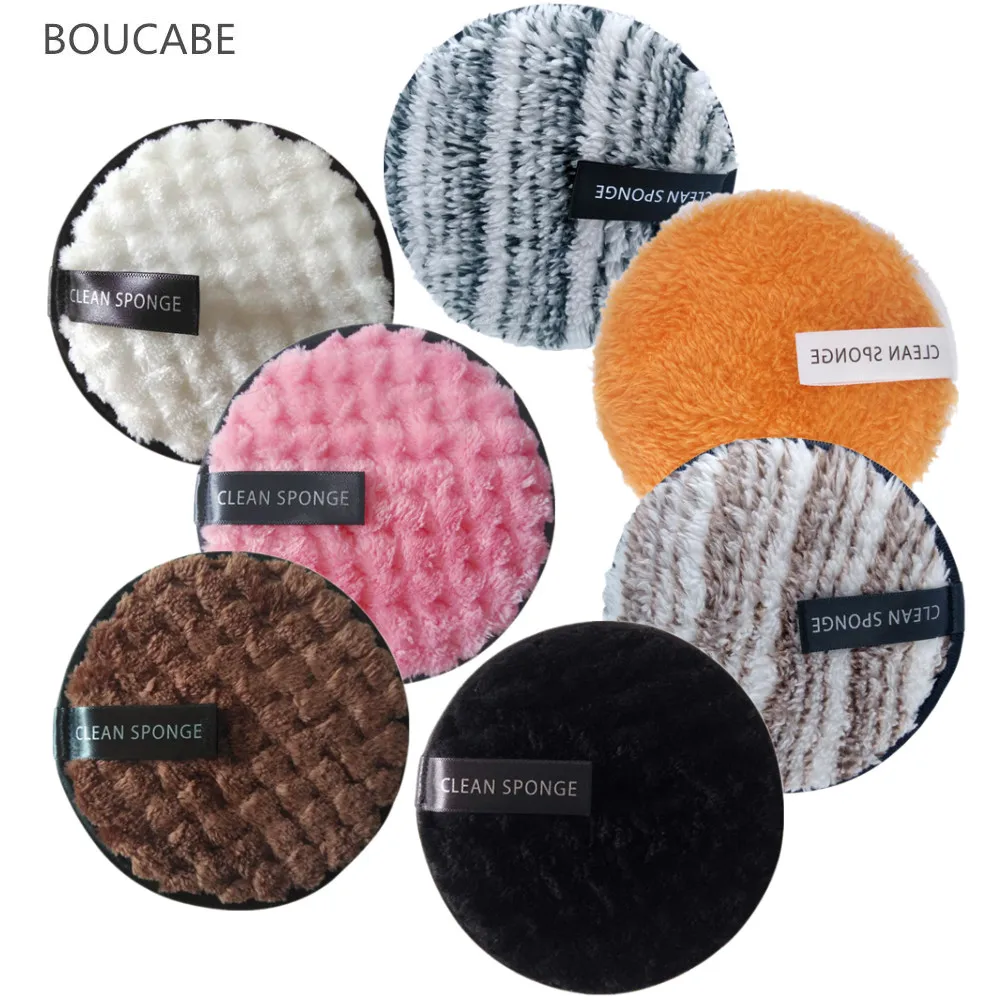 Мягкая 1 шт. губка для удаления макияжа смывка хлопковое хлопывание многоразовая