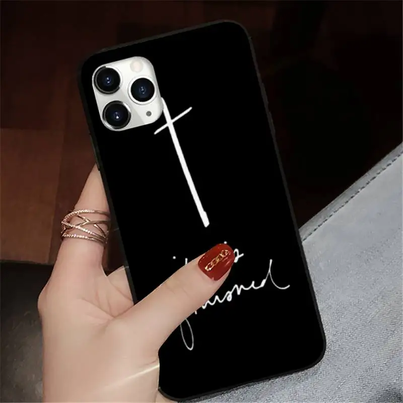 

Faith Christian Religious Jesus Phone Case for iPhone 7 8 11 12 Pro X XS Max XR Samsung A S 10 20 50 Plus pro funda