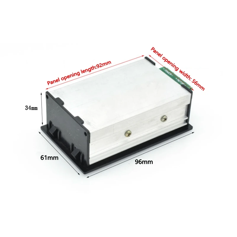 Industrial Grade Digital Display 0~100% Adjustable DC 6-60V 30A Motor Speed Controller PWM 12V 24V 48V Frequency | Обустройство дома