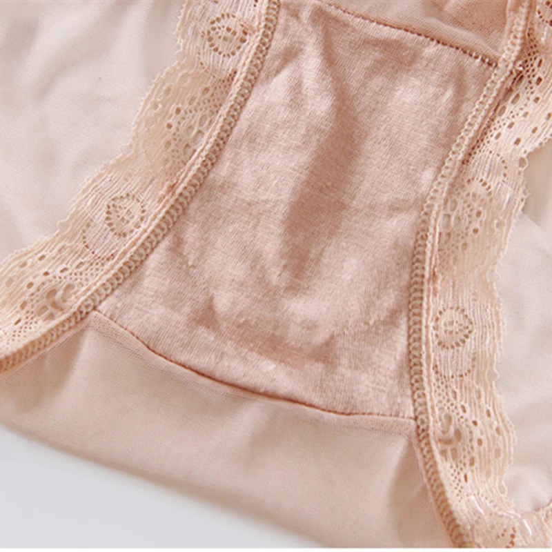 

Women Sexy Thin Transparent Underpants Fashion Girls Lace Bow-knot Brief 6 Colors Ladies Panties 2020 Cotton Underwear Female