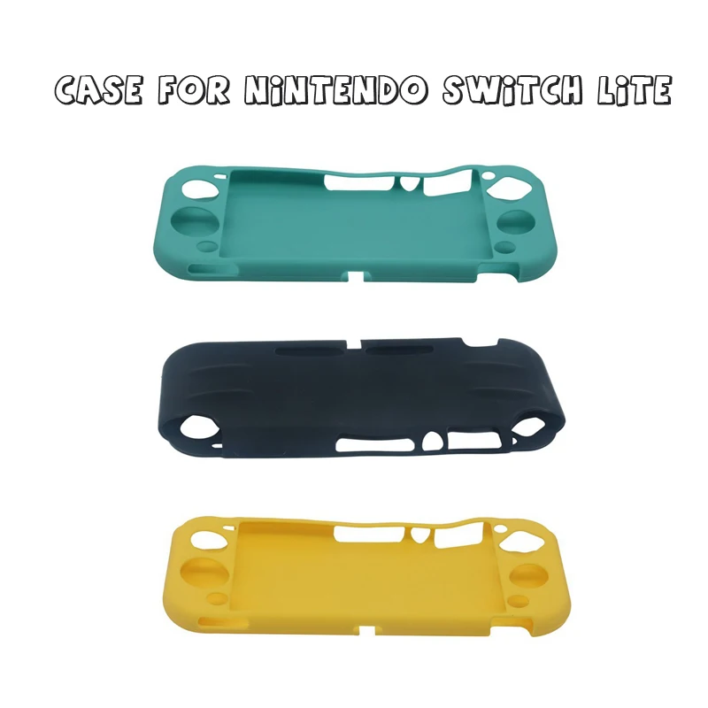 

New Colorful Anti-fall Silicone Protective Case For Nintendo Switch Lite Game machine silicone case For Nintendo Switch