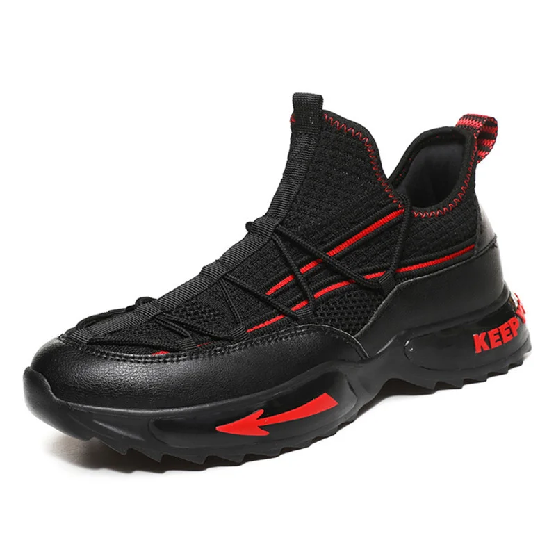 

Men's Breathable Sneakers New Comfortable Mesh Running Shoes Casual Sports Non-slip Walking Gym Lightweight Men Trainers Shoes