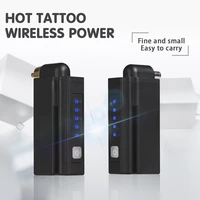 newest wireless power supply mini tattoo power rcadc connector tattoo supplier for tattoo pen machine free shipping