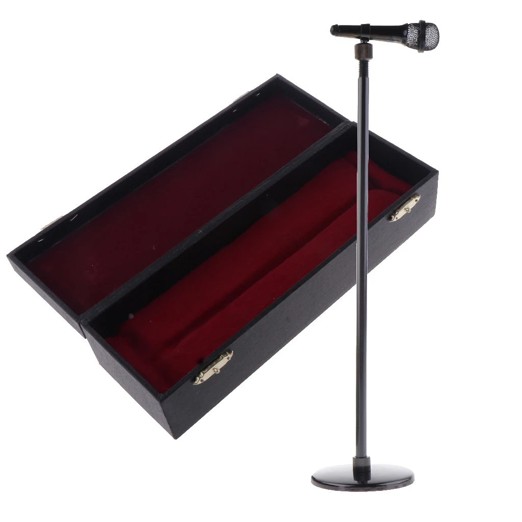 

1/6 Scale Adjustable 20-30cm Microphone Model for Action Figures Dolls