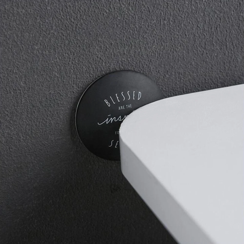 

4pcs /set Anti-Collision Stickers Door Stopper Stickers Bathroom Door Handle Crash Cushions Silence Pads Toilet Crash Stickers