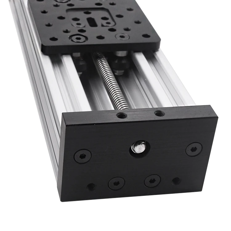 Серебристый 3d принтер Openbuilds Z-axis свинец 2 мм 4 мм 8 мм Винт T8 ось Z diy c-луч ЧПУ раздвижной стол 1000 мм линейный привод комплект - Цвет: Серебристый