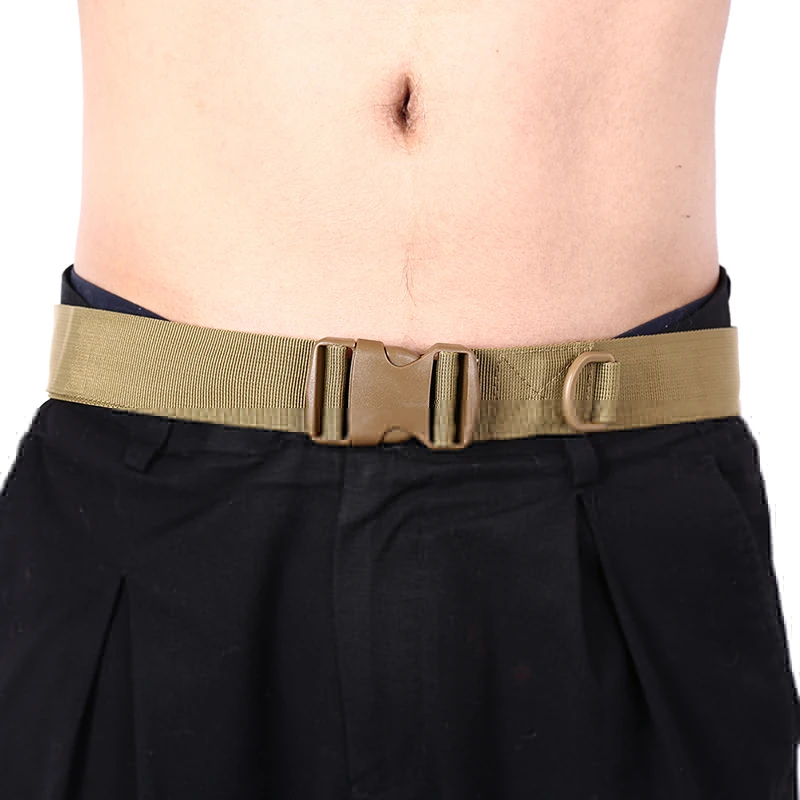 

3 Colors 2019 Simple Tactical Belt Outdoor Equipment Wear Bag Riding Inside Nylon Bag Deputy Military Fans Belt Fastening Tape