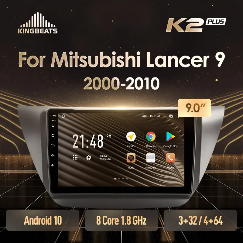KingBeats штатное головное устройство For Mitsubishi Lancer 9 CS 2000 2010 GPS автомагнитола на