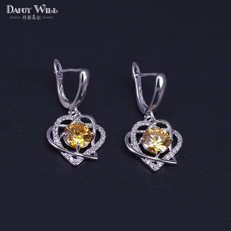 Набор украшений для женщин серебряного цвета набор кулон кольцо ожерелье