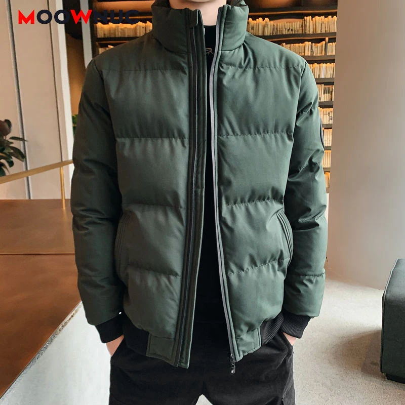 

Casual Male Parka 2020 Winter Mens Jackets Outwear Overcoat Thicken Waterproof New Autumn Warm Thermal Homme Coats 4XL MOOWNUC